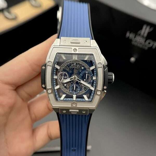 Hublot Spirit Of Big Bang Titanium Replica Watch Rubber Strap MS Factory 42mm