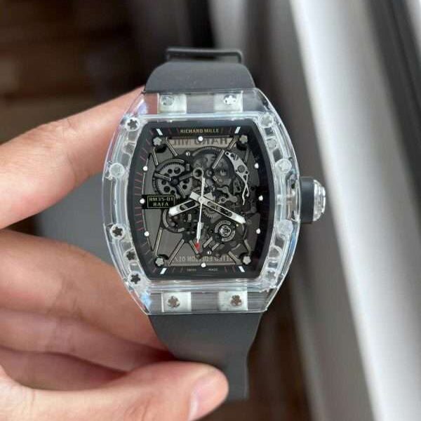 Richard Mille RM35-01 Rafa High Quality Replica Watch Rubber Strap 44mm