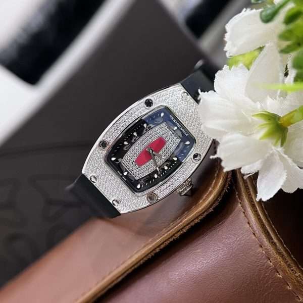 Richard Mille RM007 Red Dial Rubber Strap 36mm Replica