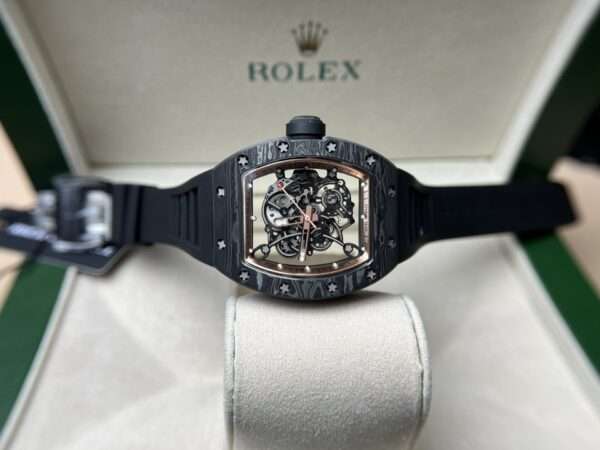 Richard Mille Replica Watch RM055 Bubba Watson Full Carbon BBR 45mm