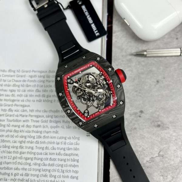 Richard Mille RM055 Replica 1:1 Watch Black BBR Factory 45mm