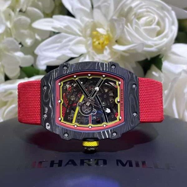 Richard Mille RM67-02 Carbon Best Replica Watch Customs Like Auth VIPP 38.7×47.52mm