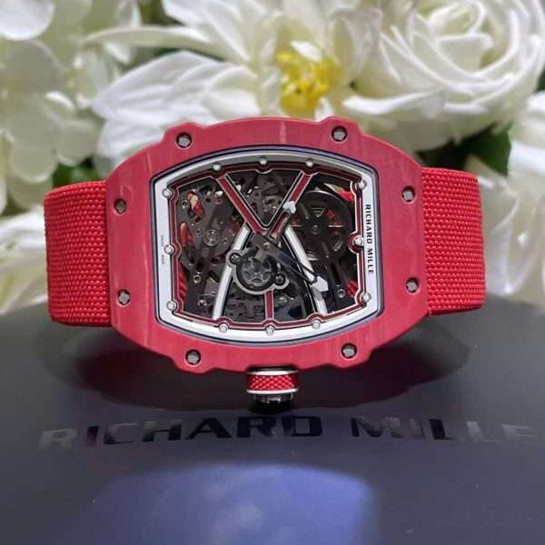 Richard Mille RM67-02 Red Carbon Best Replica Watch Weight 37 Grams 38.7×47.52mm