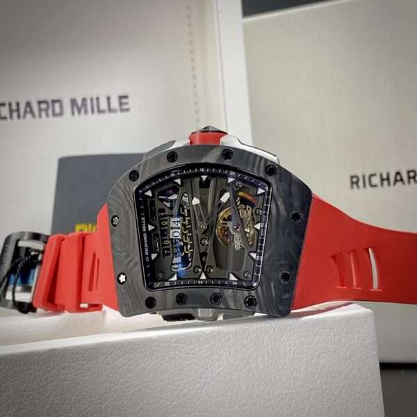 Richard Mille RM70-01 Carbon Red Rubber Strap 45mm Replica