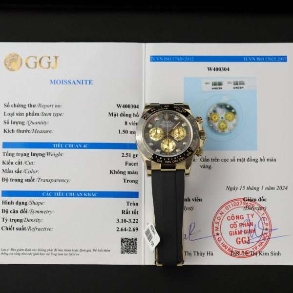 Rolex Daytona Purple Mother of Pearl Dial Moissanite Markers BT Factory 40mm