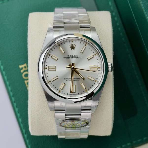 Rolex Replica 1:1 Watch Oyster Perpetual 124300 Silver Dial Factory Clean 36mm