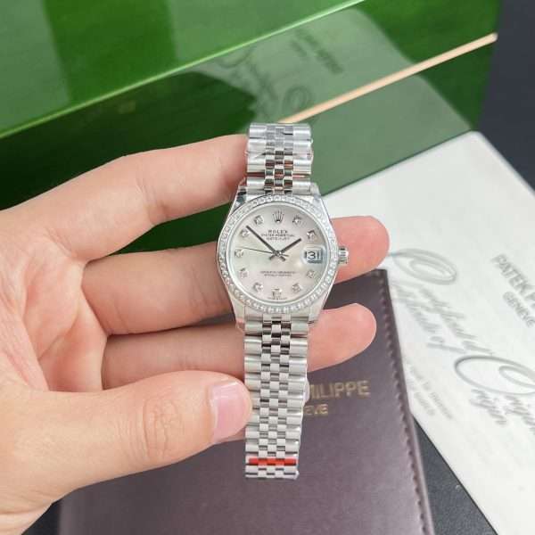 Rolex DateJust MOP Mother of Pearl Dial Women's Watch EW Factory 31mm