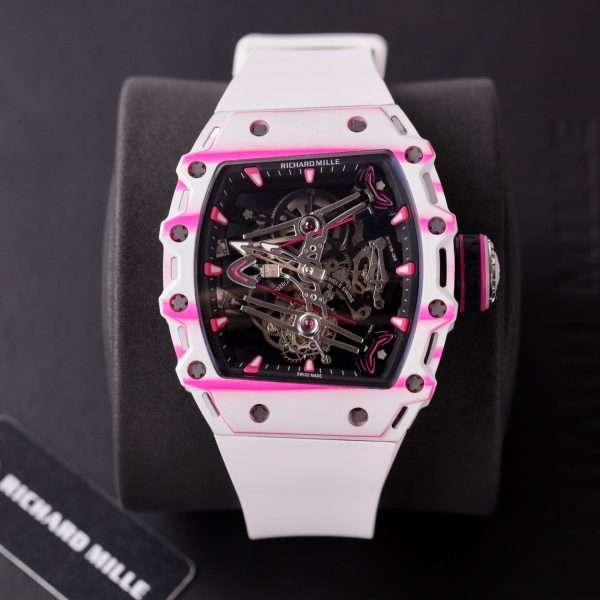 Richard Mille Replica 1:1 Watch RM38-02 Tourbillon Black Dial 43.7mm