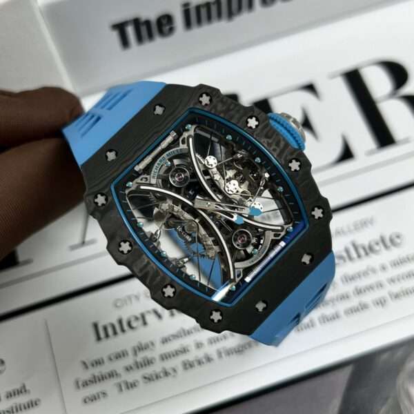 Richard Mille Rep 11 Watch Men’s RM53-01 Pablo Mac Donough Tourbillon Carbon Case 44.5mm
