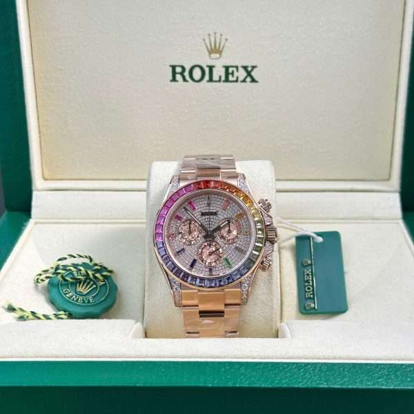 Rolex Cosmograph Daytona 116595 Rainbow Replica Premium Edition BT Factory 40mm