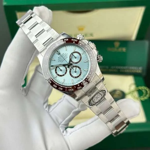 Rolex Cosmograph Daytona 126506 Replica Watch Dial Ice Blue Number Luminous Clean Factory 40mm