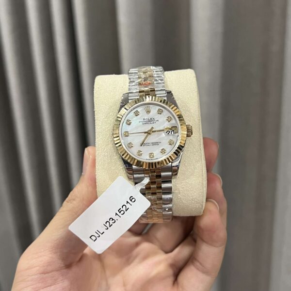 Rolex Replica 1:1 Watch DateJust Genuine Gold Wrapped Mother of Pearl Dial GM Factory 31mm