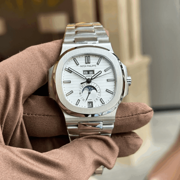 Patek Philippe Nautilus 5726 Replica 1:1 Watch White Dial PPF 40.5mm