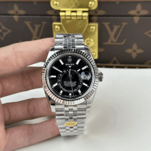 Rolex Clone Watch Sky Dweller 326934 Jubilee Strap 42mm