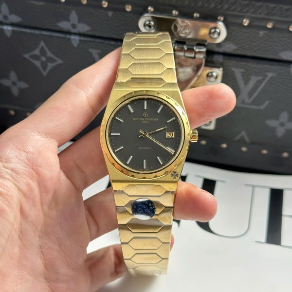 Vacheron Constantin Historiques 222 Replica 1:1 Black Dial Factory 8F 37mm Watch