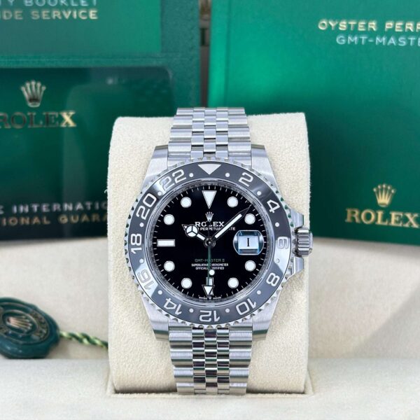 Rolex GMT-Master II 126710GRNR Replica With Jubilee Bracelet